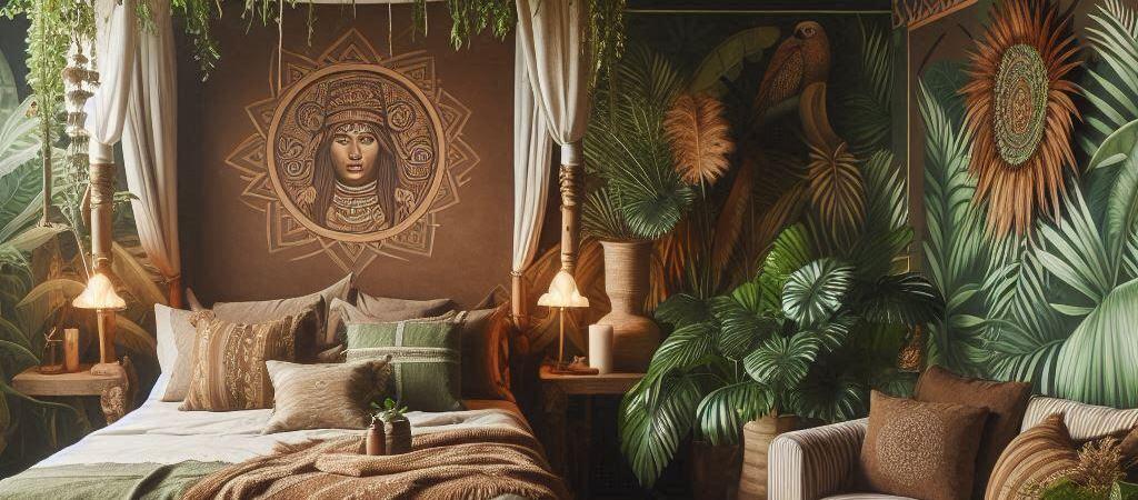 Chambre LAmazone | Projet Le 13 Hôtel L'AMAZONE Retour aux origines, entre mystère et nature