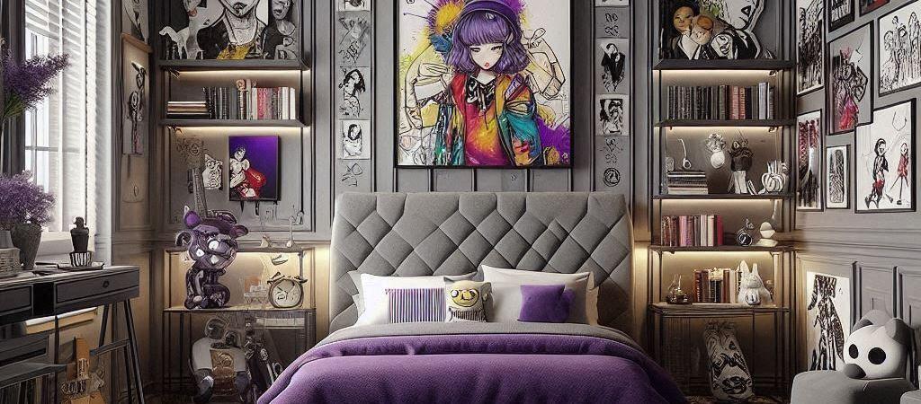 Chambre du 13 hôtel l'artsite : Un espace où la créativité s’exprime librement