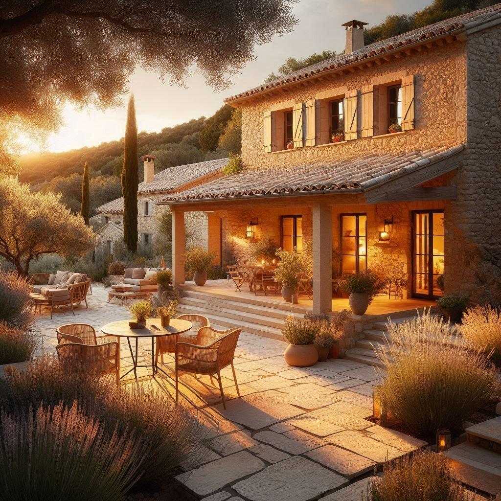 terrasse loriginal | Projet Le 13 Hôtel L’Original : L’essence pure de la Provence, entre pierre, bois et chaleur intemporelle